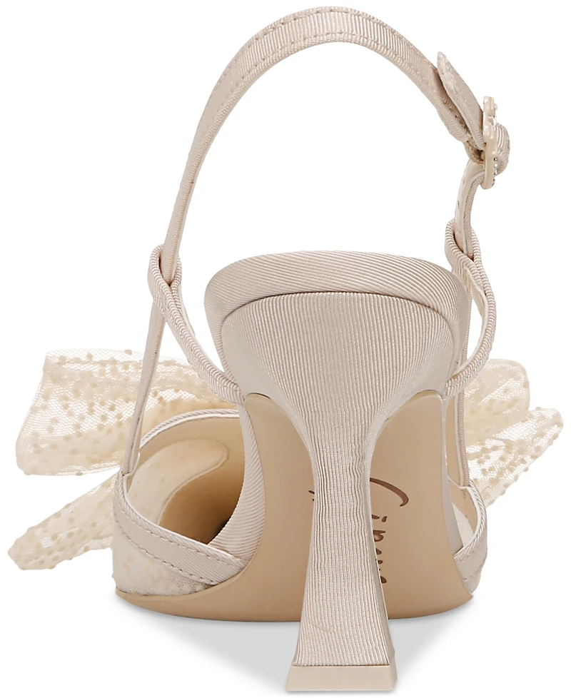 Circus Ny by Sam Edelman Tess Pointed-Toe Slingback Bow Pumps