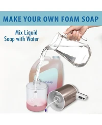 iTouchless Ultraclean Stainless Steel Sensor Foam Soap Dispenser 11 oz