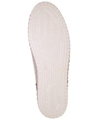 Cools 21 Women's Paisley Two Tone Suede Slip-On Flats