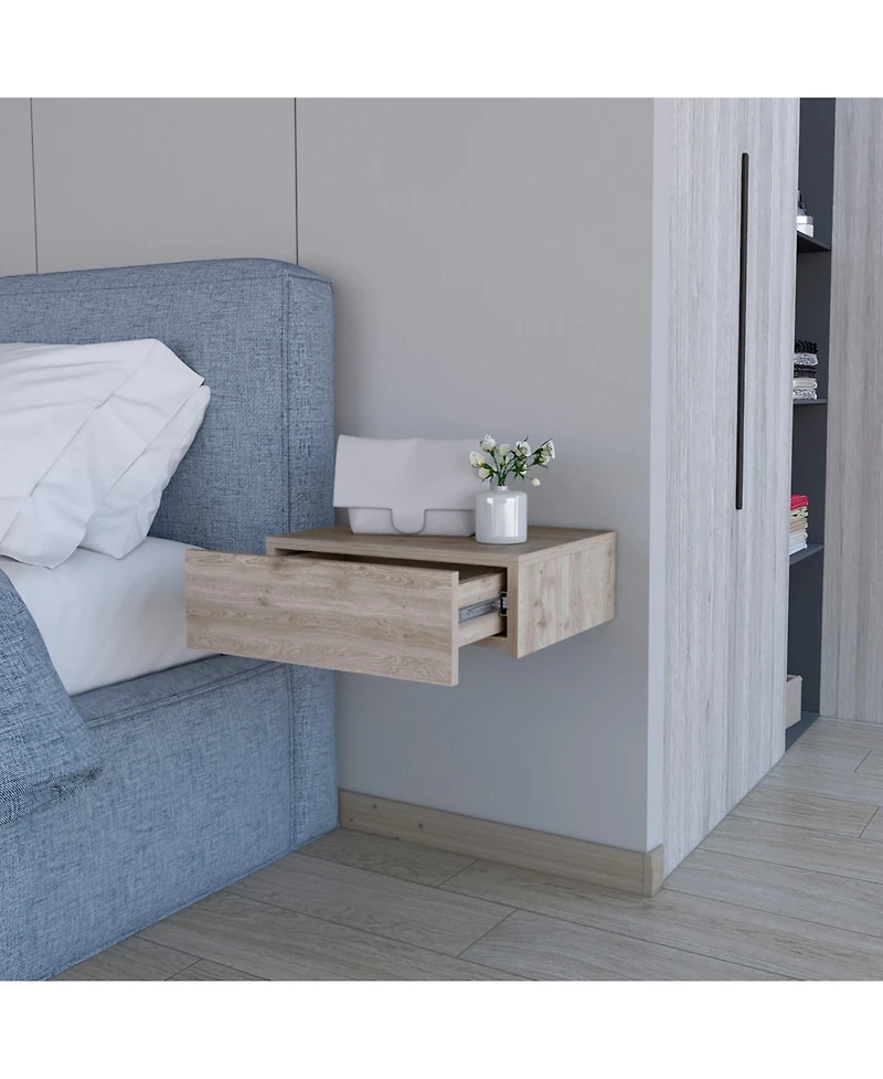 Fm Furniture Vienna Floating Nightstand