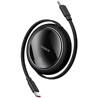 Baseus Usb C Cable Mini Retractable Charging Type-c to 100W 1m white