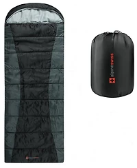 Alpine Swiss Sleeping Bag Adult Waterproof All Season Camping Backpacking Hiking