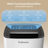 Waykar 150 Pint Energy Star Dehumidifier for Large Basement, Garage & Commercial Space