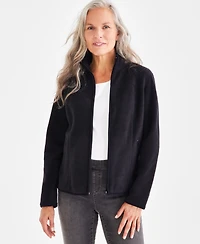 Style & Co Women's Polar Fleece Jacket, Created for Macy's