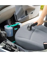 Iris Usa Hydro Clean High-Power 33.8 oz Chemical-Free Spot Cleaner Machine for Carpet and Upholstery, Lightweight Portable Fabric, Black/Teal