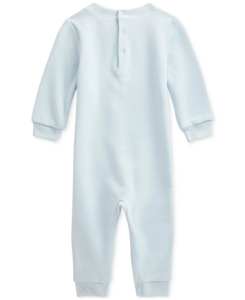 Polo Ralph Lauren Baby Fleece Bear Coverall