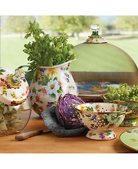 Mackenzie-Childs White Flower Market Pitcher
