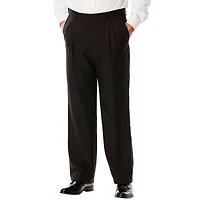 KingSize Big & Tall Easy Movement Pleat-Front Expandable Dress Pants