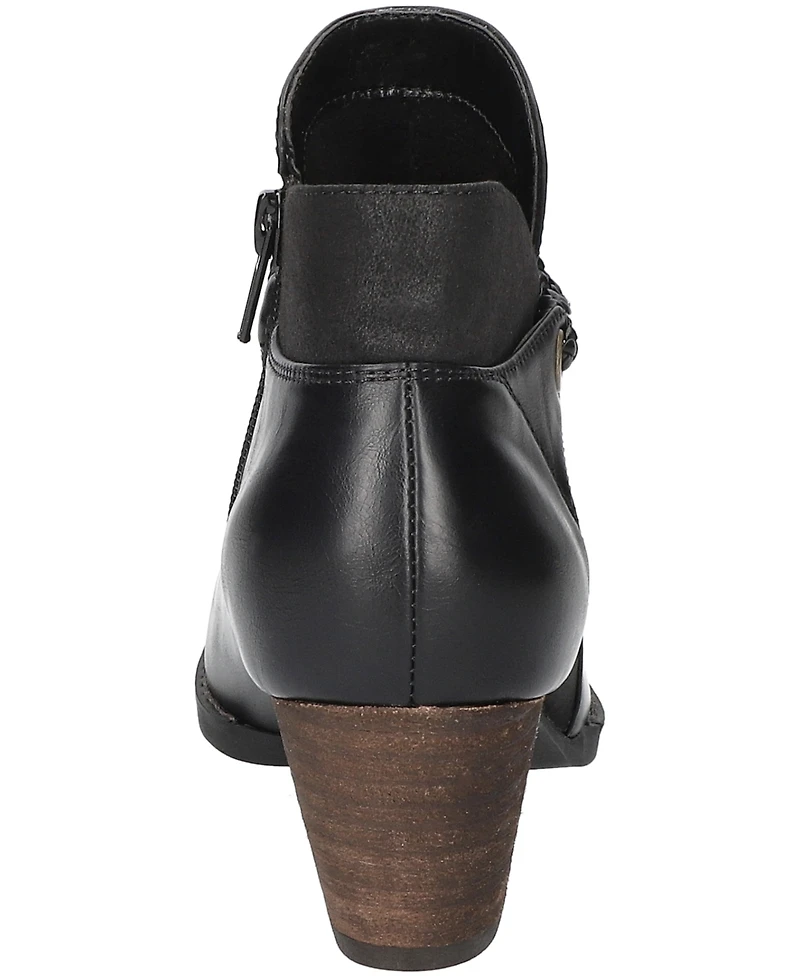 Bella Vita Women's Audrina Block Heel Booties