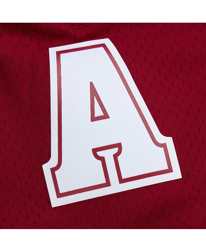 Mitchell & Ness Men's Crimson Alabama Tide 2003/04 Throwback Jersey Shorts