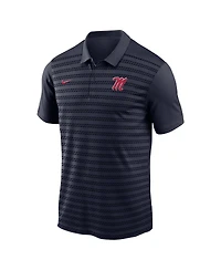 Nike Men's Navy Ole Miss Rebels 2024 Sideline Victory Coaches Performance Polo
