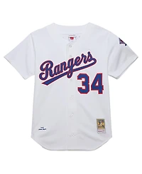 Mitchell & Ness Men's Nolan Ryan White Texas Rangers 1993 Cooperstown Collection Authentic Jersey