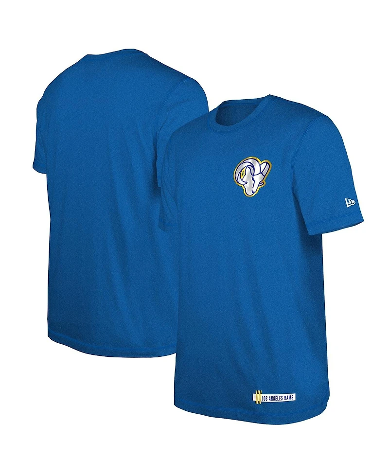 New Era Men's Royal Los Angeles Rams 2024 Nfl Training Camp T-Shirt
