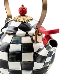 Mackenzie-Childs Courtly Check 2-Qt. Whistling Tea Kettle