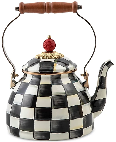 Mackenzie-Childs Courtly Check 2-Qt. Tea Kettle