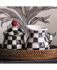 Mackenzie-Childs Courtly Check Creamer