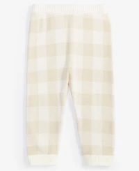 Baby Cotton Check Pants, Exclusively at Macy's