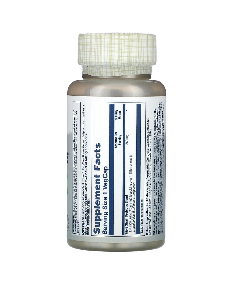 Solaray Freeze Dried Multidophilus Probiotic 3 Billion Cfu