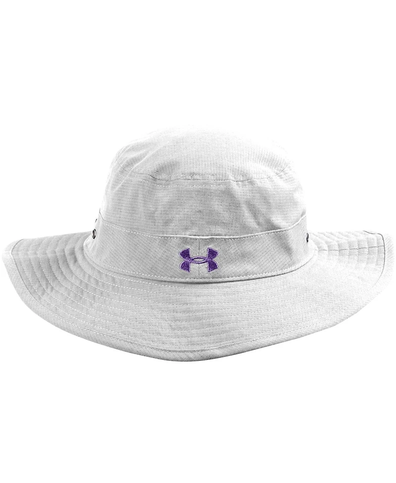 Under Armour Men's White Northwestern Wildcats Performance Boonie Bucket Hat