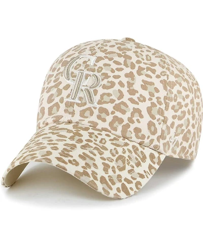 '47 Brand Women's Natural Colorado Rockies Panthera Clean Up Adjustable Hat