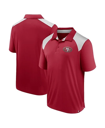 Fanatics Men's Scarlet San Francisco 49ers Primary Polo Shirt