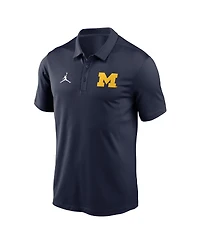 Jordan Men's Navy Michigan Wolverines Primetime Franchise Performance Polo Shirt