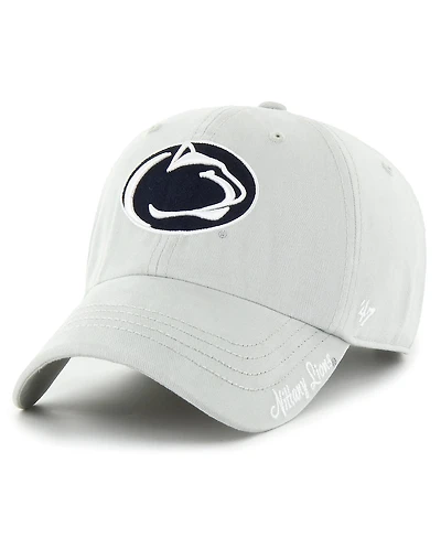 '47 Brand Women's Gray Penn State Nittany Lions Miata Clean Up Adjustable Hat