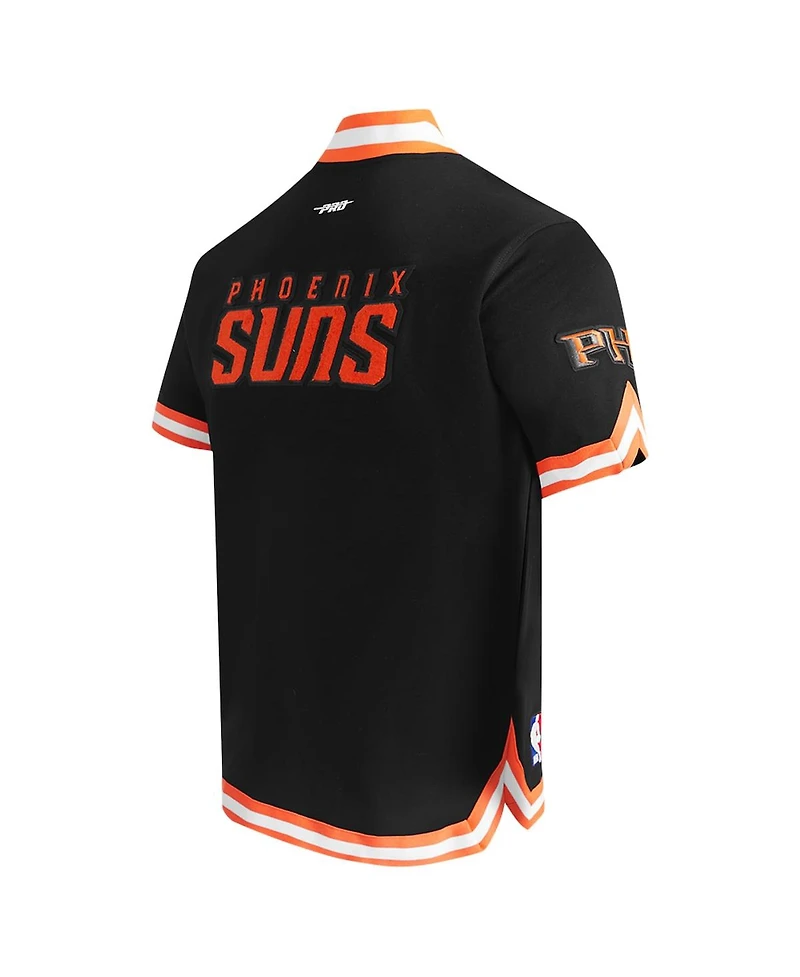 Pro Standard Men's Black Phoenix Suns Classic Warm-Up Full-Snap Jacket
