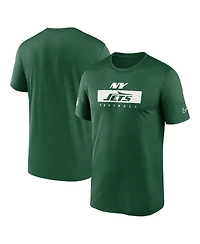 Nike Men's Green New York Jets Sideline Legend Performance T-Shirt