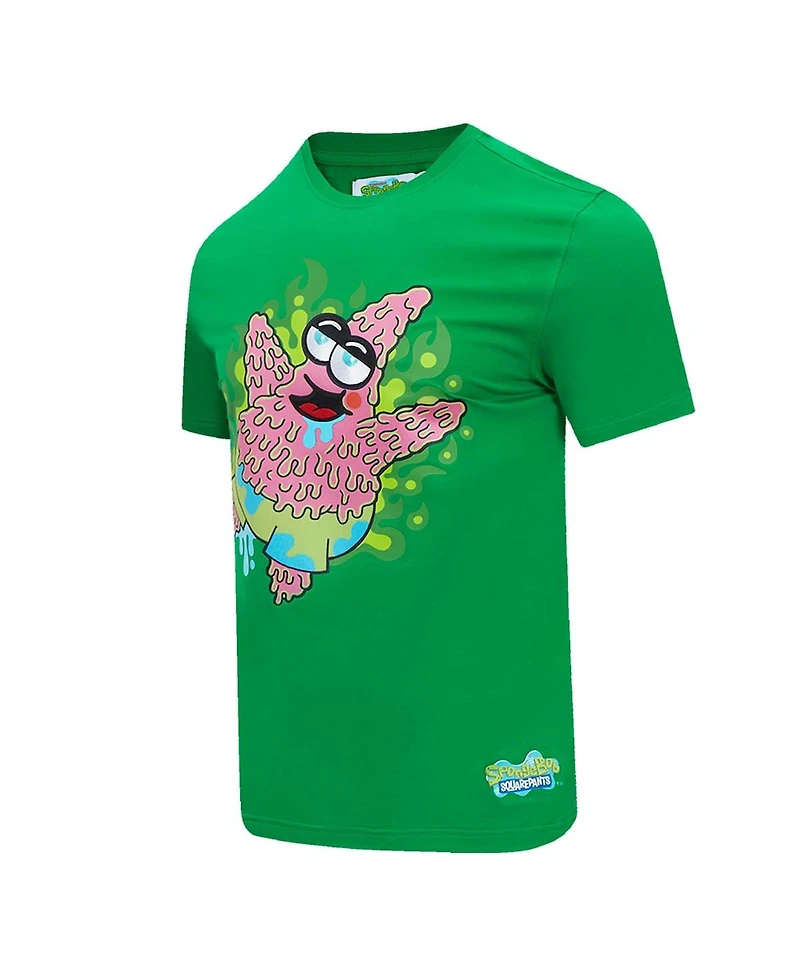 Freeze Max Men's Kelly Green SpongeBob SquarePants Krustypants Patrick Star T-Shirt