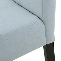 Streamdale Minimalist Upholstered Dining Chairs with T-Stitch Detail