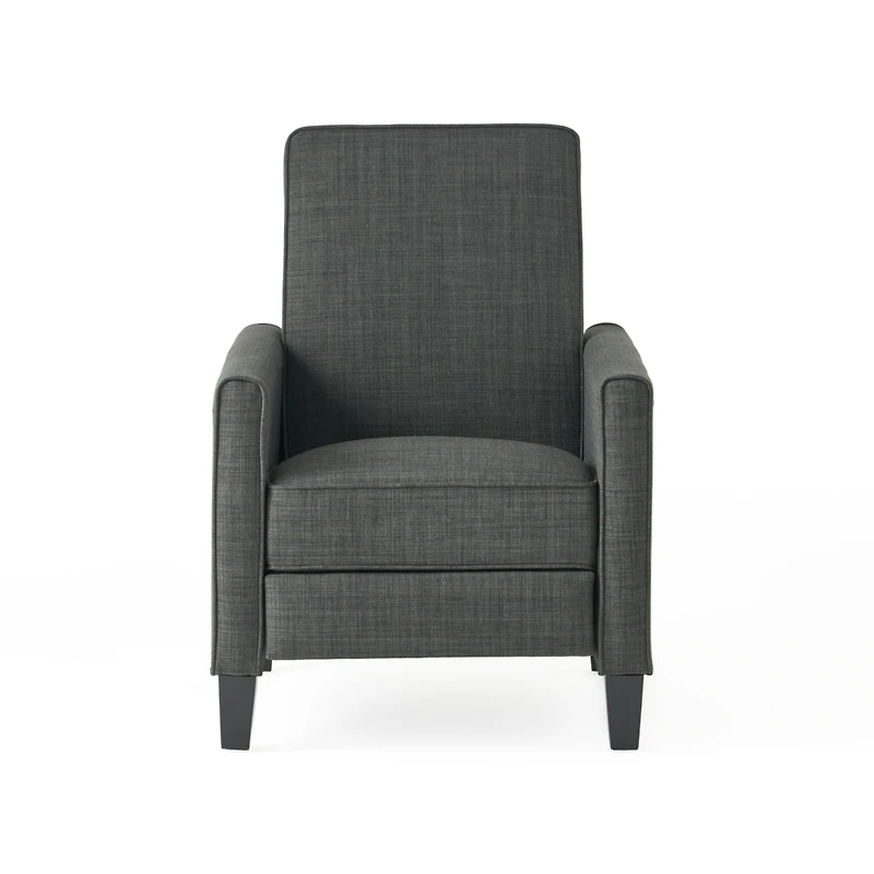 Streamdale Sophisticated Push Back Accent Chair Dark Grey