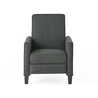 Streamdale Sophisticated Push Back Accent Chair Dark Grey