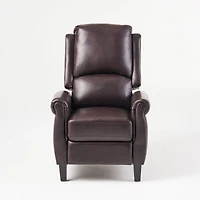 Streamdale Memphis Pu Leather Club Chair, Espresso Finish