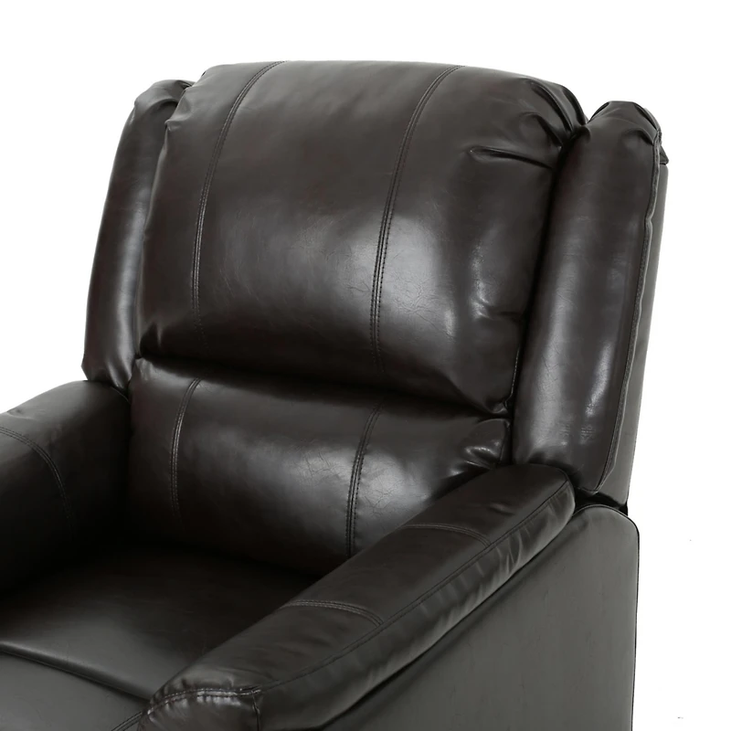 Streamdale Cozy Charcoal Swivel Glider Recliner