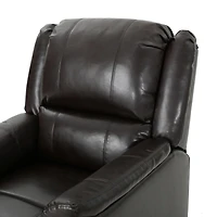 Streamdale Cozy Charcoal Swivel Glider Recliner