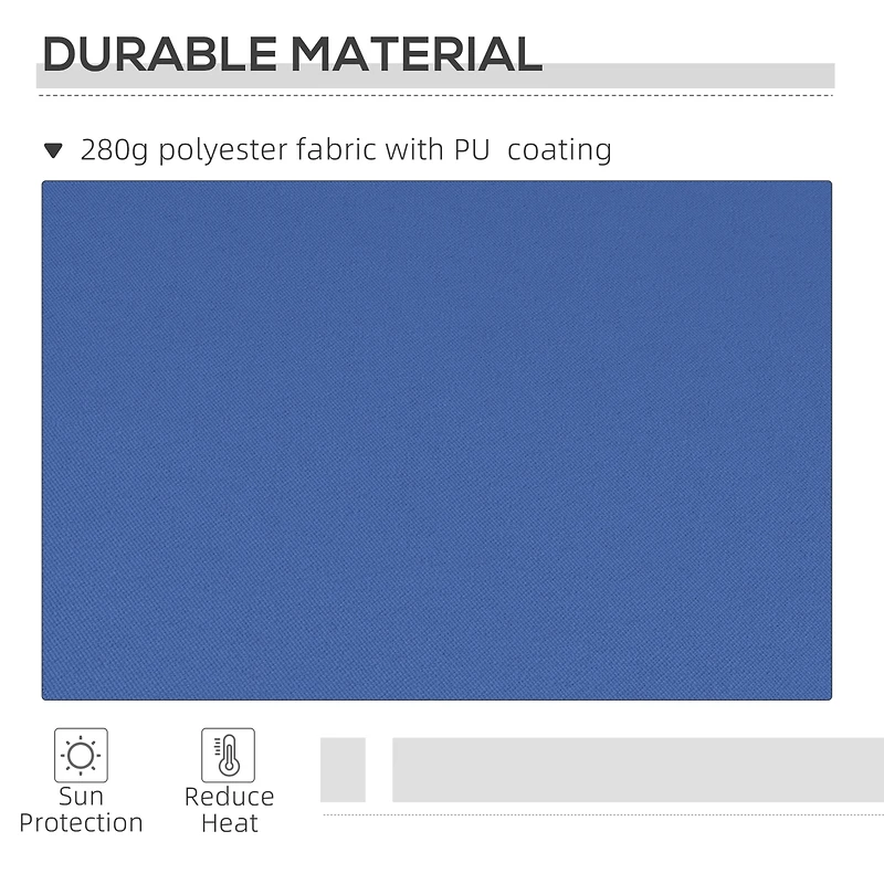 Solid Aluminum Retractable Awning with Adjustable Canopy and Uv Protection