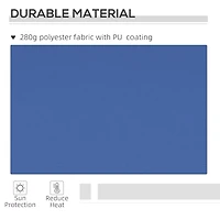 Solid Aluminum Retractable Awning with Adjustable Canopy and Uv Protection