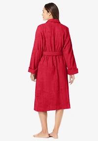 Dreams & Co. Women's Short Terry Robe