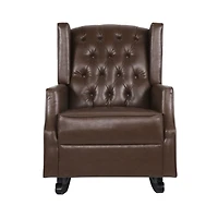 Streamdale Corner Rocking Chair for Cozy Sleep