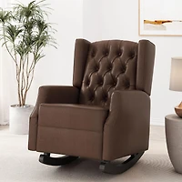 Streamdale Corner Rocking Chair for Cozy Sleep