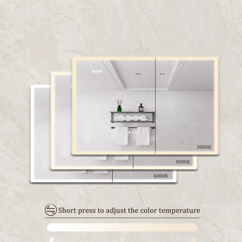 Streamdale Adjustable Smart Mirror with Display