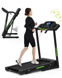 Streamdale Silent Treadmill with Space-Saving Design