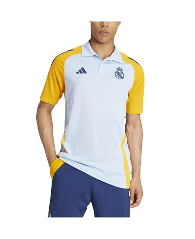 Adidas Men's Light Blue Real Madrid Tiro 24 Polo Shirt