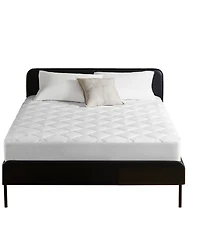 Sharper Image Cooling Touch Overfilled Extra Deep Pocket Mattress Pad
