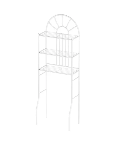 Sugift Bathroom Towel Storage Rack with 3 Shelves