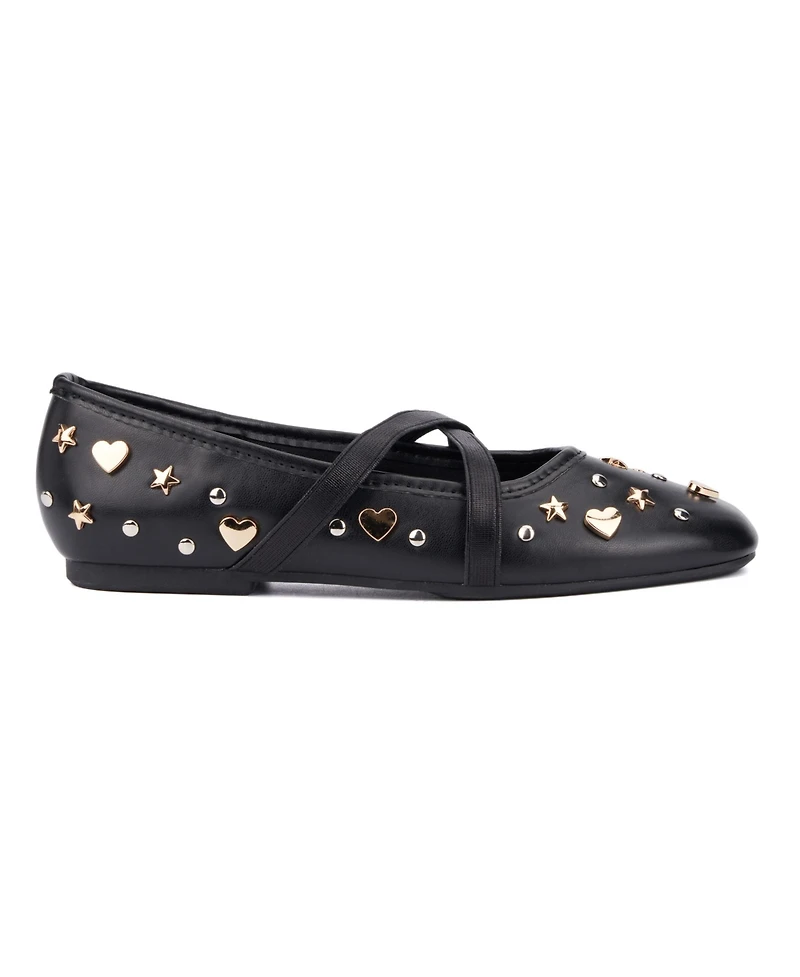 Olivia Miller Girls Atomic Vibe Ballet Flat