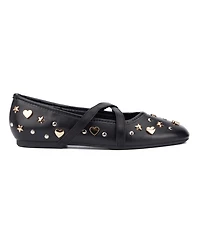 Olivia Miller Girls Atomic Vibe Ballet Flat