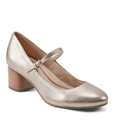 Earth Women's Rumer Mary Jane Block Heel Pumps