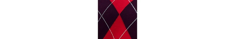Tommy Hilfiger Plus Argyle V-Neck Sweater